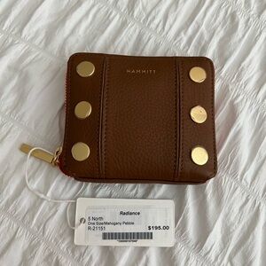 Hammitt Mahogany Pebble Wallet